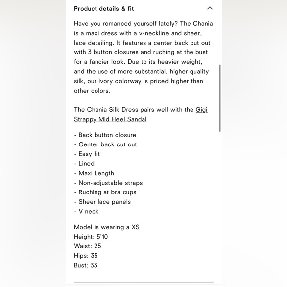 Chania Silk Dress - Picture 6 of 14